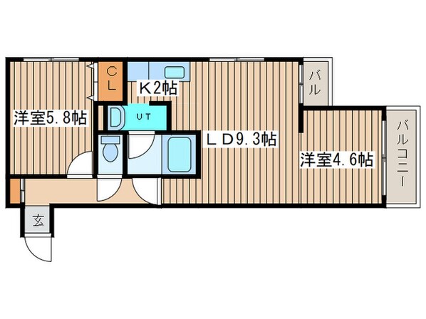 ア－バンコ－ト栄町の物件間取画像